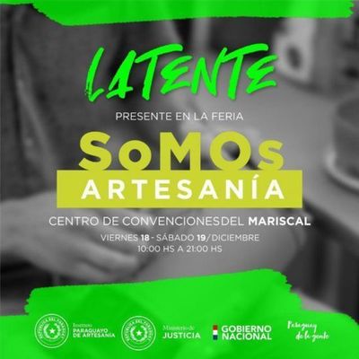 Artesanías hechas por personas privadas de su libertad serán expuestas en feria denominada "Somos Artesanía"