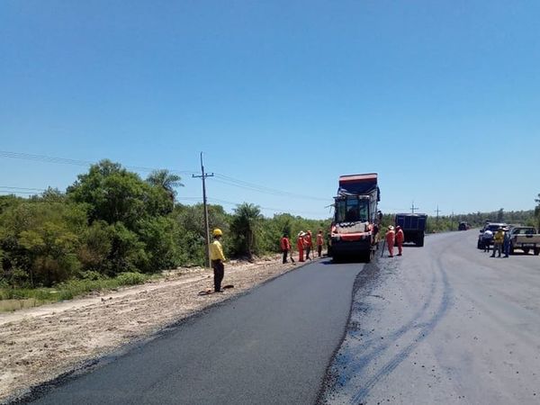 Tramo 2 de la ruta Alberdi-Pilar ya avanzó 76%, pero el tramo 1 recién está en etapa de inicio - Nacionales - ABC Color