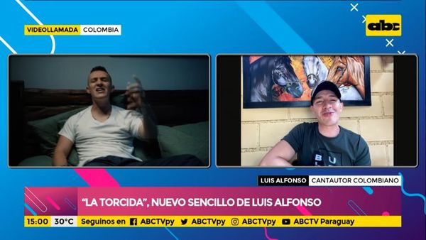 Desde Colombia, Luis Alfonso presenta su nuevo sencillo “Torcida” - Ensiestados - ABC Color