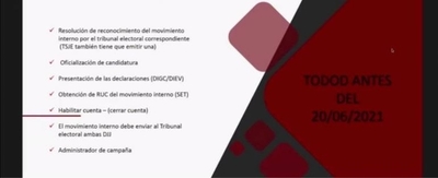 HOY / Jóvenes colorados hablan sobre la Ley de Financiamiento Político