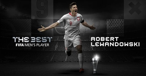 Robert Lewandowski es el mejor jugador FIFA, superando a Cristiano y a Messi | OnLivePy