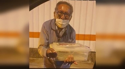 HOY / Una mano para Don Francisco: donarán medicamentos y cena para las fiestas a humilde vendedor