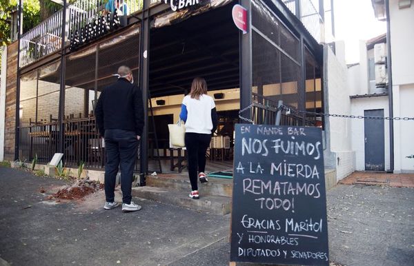 Ni protestas ni comunicados: En caso de más restricciones, bares decretarían “cerrar puertas y quiebra” - Nacionales - ABC Color