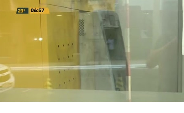 Forzaron cajero automático en el microcentro de la capital - C9N