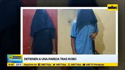 Detienen a una pareja tras robo en San Lorenzo - ABC Noticias - ABC Color