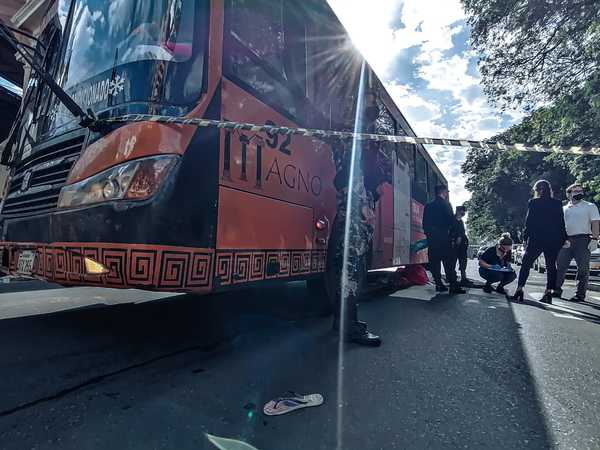 Mujer embarazada de nueve meses de gestación fue arrollada por un bus » Ñanduti
