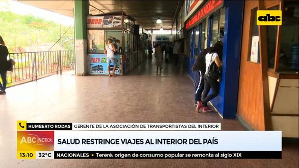 Restricciones son “regalos de Navidad y Año Nuevo para el sector transporte”, según empresario - ABC Noticias - ABC Color