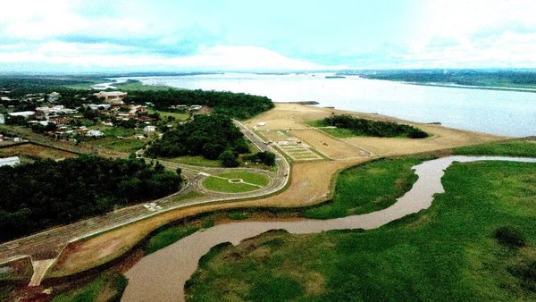 Gobierno inauguró la Costanera de Salto del Guairá - El Trueno