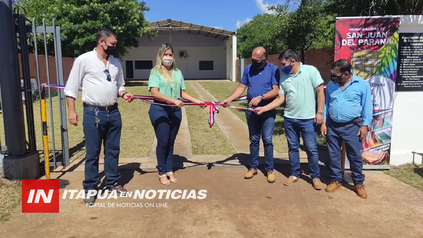 LA ASOC. DE FÚTBOL DE SAN JUAN DEL PNA INAUGURÓ MODERNO LOCAL