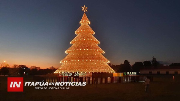 BELLA VISTA SE VISTE DE NAVIDAD Y ATRAE VISITANTES DE TODO EL PAÍS