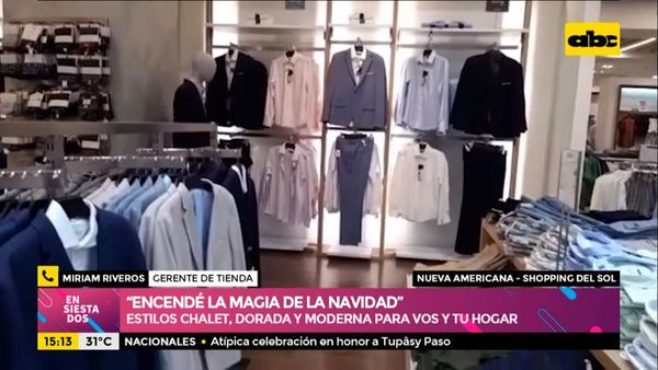 Nueva Americana presenta su campaña “Encendé la magia de la Navidad” - Ensiestados - ABC Color