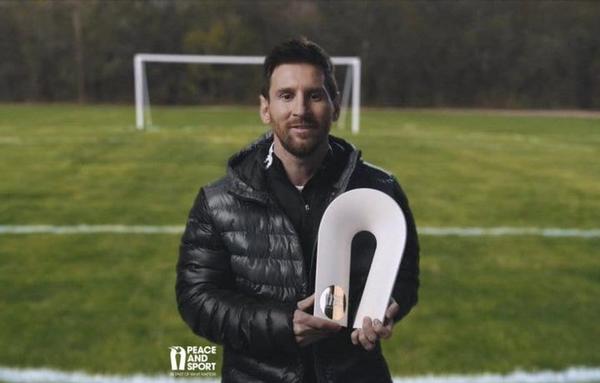 Lionel Messi, campeón de la paz 2020