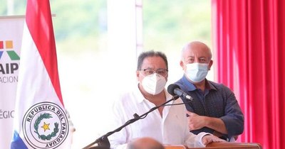 La Nación / José Alderete destaca política de Estado en inauguración de obras