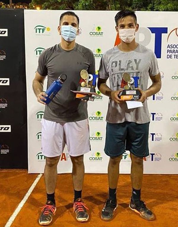 Galeano y Aguayo ganan  tercer eslabón de Primera - Tenis - ABC Color