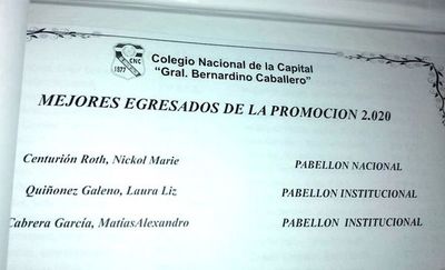 Crítica de alumna destacada causa disgusto en el MEC - Nacionales - ABC Color