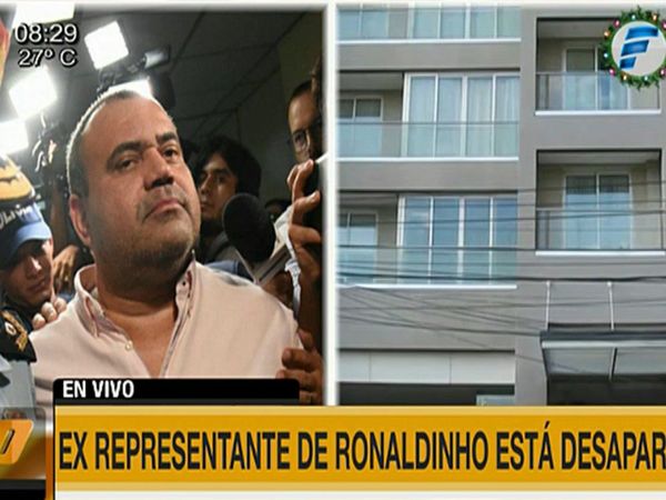 Exrepresentante de Ronaldinho desapareció