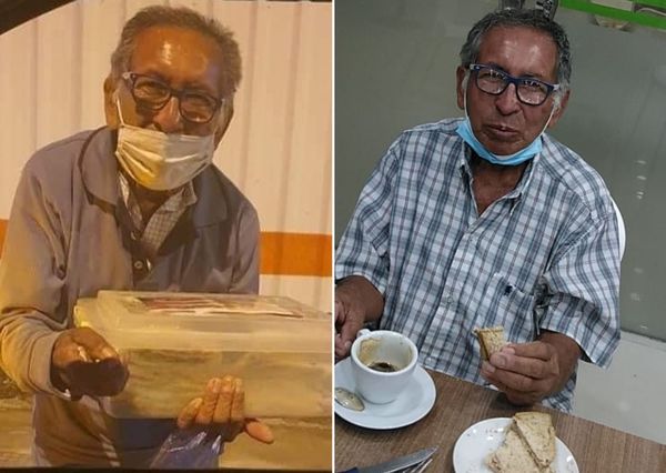 ¡Emocionante! Don Francisco, el vendedor de sándwiches que encendió la mecha de la solidaridad - Megacadena — Últimas Noticias de Paraguay