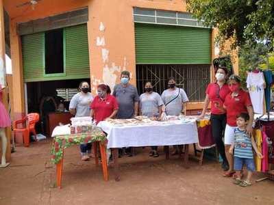 Vecinos realizaron una feria de navidad en el barrio Chaipé