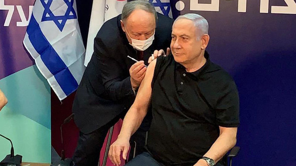 Primer ministro israelí es la primera persona en recibir vacuna contra el COVID-19 en su país - Megacadena — Últimas Noticias de Paraguay