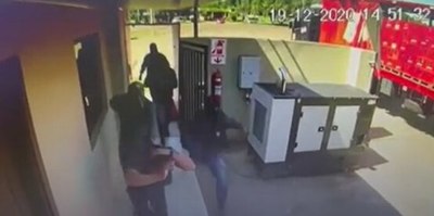 Asalto en Mallorquín: Video demuestra violencia con la que actuaron malvivientes - Nacionales - ABC Color