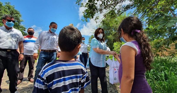 La Nación / Navidad Deportiva para los niños celebran en la ciudad de Choré
