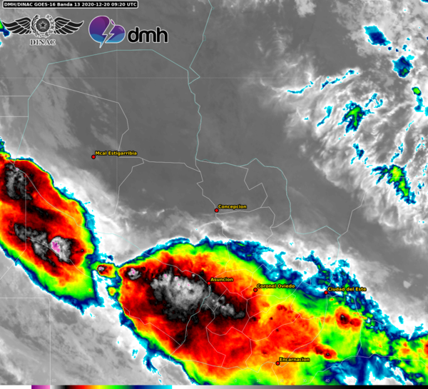 Domingo caluroso, con lluvias y tormentas, según Meteorología - ADN Digital
