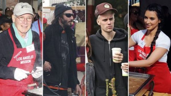 Hollywood solidario: las acciones humanitarias y filantrópicas de las estrellas en Navidad