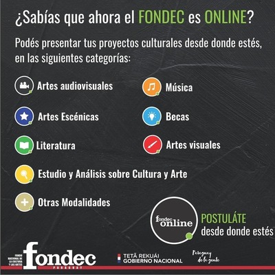 Fondec presenta convocatoria 2021 online y capacitaciones en ciudades de todo el país | .::Agencia IP::.