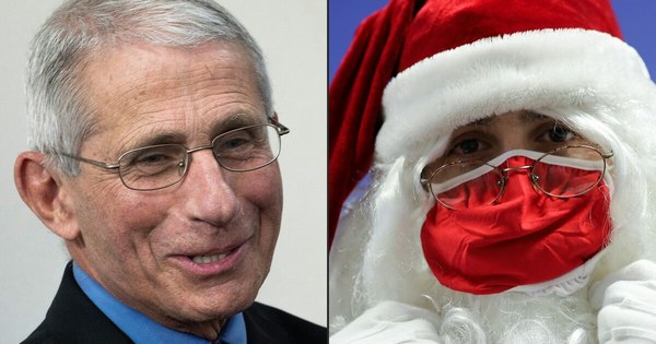 La Nación / Papá Noel está vacunado y listo para repartir regalos, dice Anthony Fauci