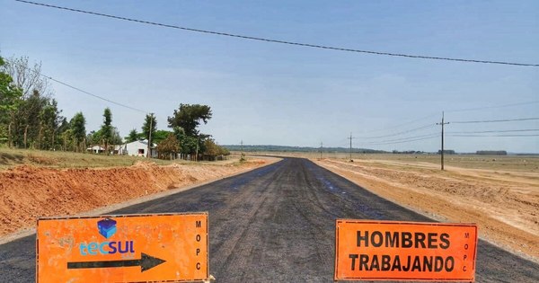 La Nación / Ruta de la producción registra 73% de avance en obras