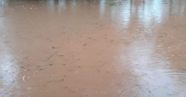 La Nación / San José de los Arroyos quedó inundado tras la lluvia
