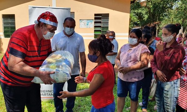 Gobernación ya entregó 105 mil kilos de alimentos en diciembre