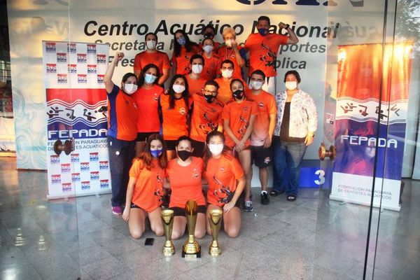 Deportivo Sajonia es “Campeón General de natación 2020” - Polideportivo - ABC Color