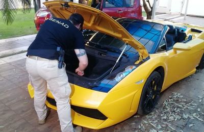 Lamborghini de Cucho Cabaña, la estrella de la subasta de la Senabico - Nacionales - ABC Color