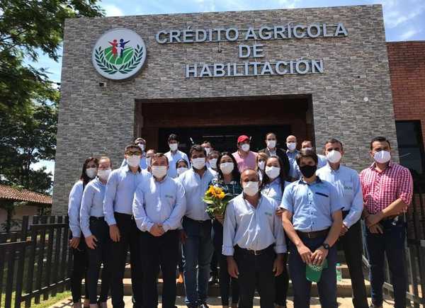Con 10 metas alcanzadas, el Crédito Agrícola festeja sus 77 años de vida institucional | .::Agencia IP::.