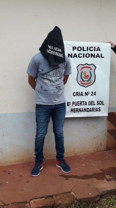 Un hombre de 38 años fue detenido tras una denuncia de un presunto abuso sexual a su hijastra de 15 años, ocurrió en Hernandarias