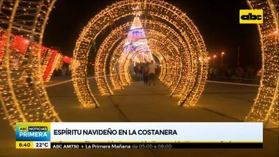 Espíritu navideño en la Costanera de Asunción - ABC Noticias - ABC Color