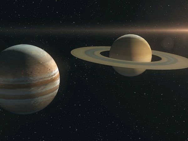 El cruce entre Júpiter y Saturno se podrá ver a partir de las 20.00