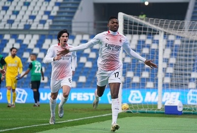 Rafael Leão convierte el gol más rápido en la historia en Europa