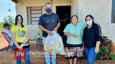 LA PAZ: FAMILIAS VULNERABLES RECIBEN KITS DE ALIMENTOS POR FIN DE AÑO