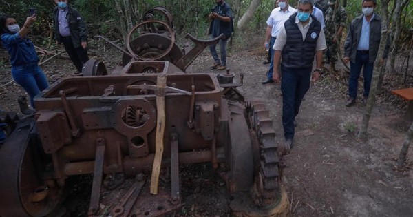 La Nación / Mario Abdo inaugura museo a cielo abierto con vestigios de la Guerra del Chaco