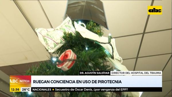 Ruegan conciencia en el uso de pirotecnia - ABC Noticias - ABC Color