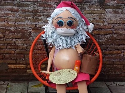 Crónica / Papá Noel al estilo paraguayo y en modo covid
