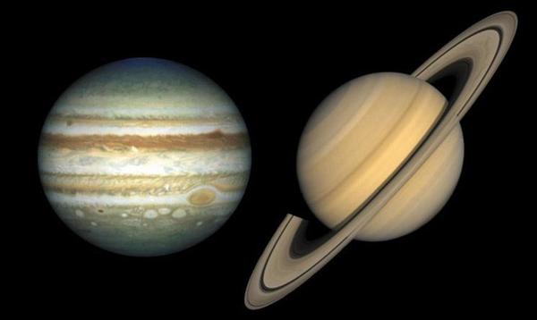 A partir de las 20:00 horas se podrá ver el cruce entre Júpiter y Saturno – Prensa 5