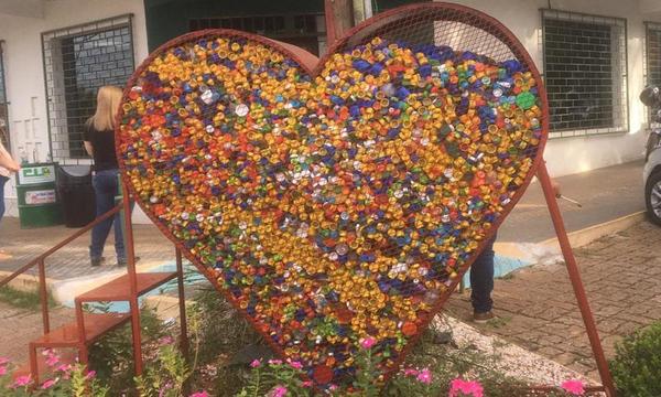 Fundación LUCHA; Retiran 150 kilos de tapitas plásticas – Prensa 5