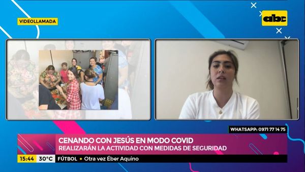 “Cenando con Jesús”, en modo covid - Ensiestados - ABC Color