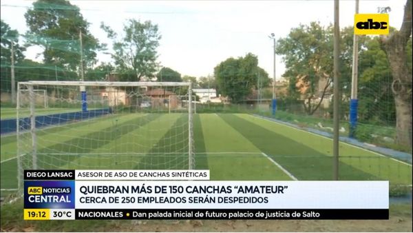 Quiebran más de 150 canchas amateur - ABC Noticias - ABC Color