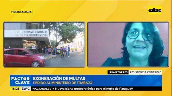 Contables piden exoneración de multas al Ministerio del Trabajo - Factor Clave - ABC Color