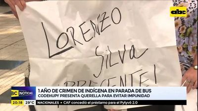 A un año de crimen de indígena en parada de bus - ABC Noticias - ABC Color