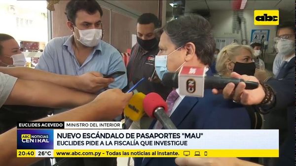 Nuevo escándalo por pasaportes “Mau” - ABC Noticias - ABC Color